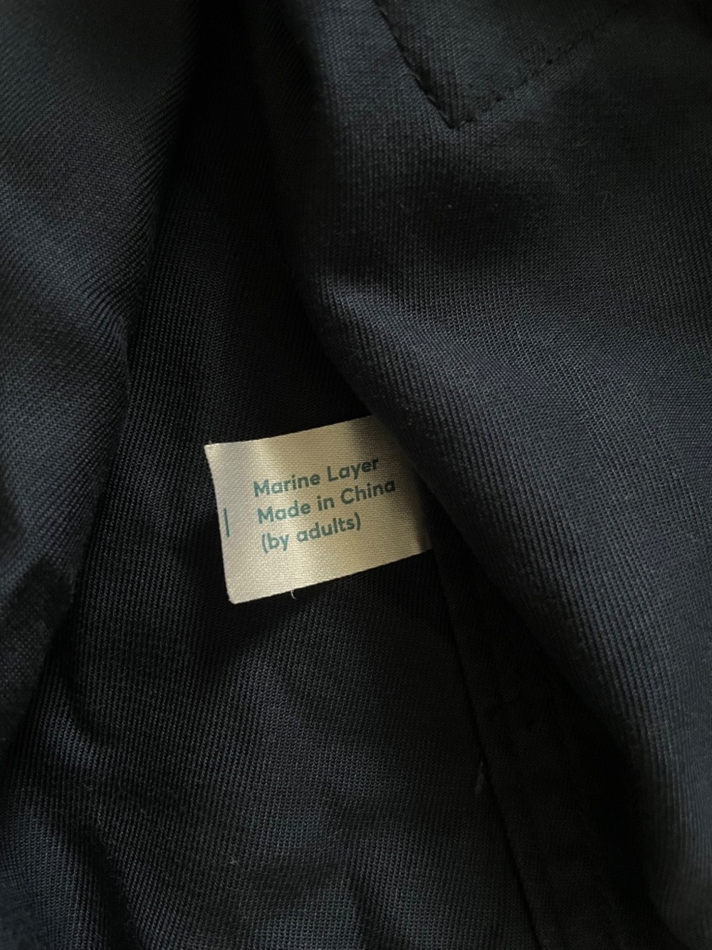 Marine Layer cropped Oslo utility jacket with waist ties - Picture 5 of 7
